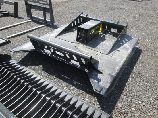 70" Brush Cutter With Push Bar