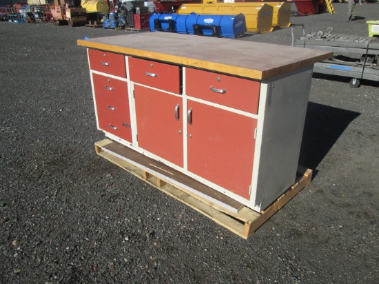 Workbench With Drawers