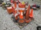 Assorted Traffic Cones and Barrel