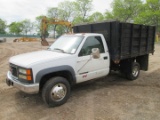 1998 GMC 3500 Flatbed Dump Truck