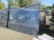 20' Bi-Parting Wrought Iron Gate With (2) Posts