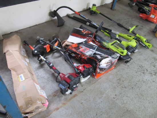 Assorted Gas/Electric/Battery Powered Tools