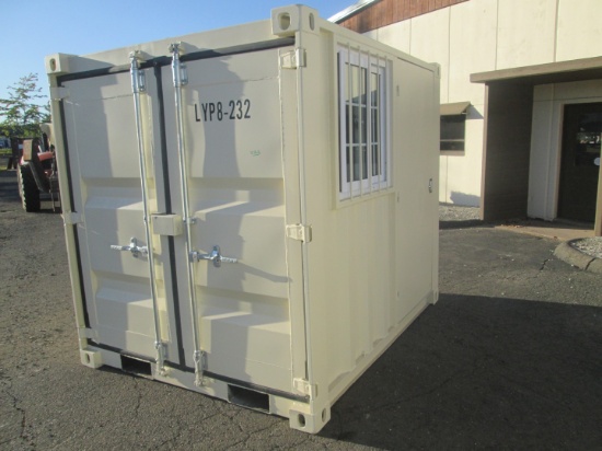 8' Sea Container With Side Door and Window
