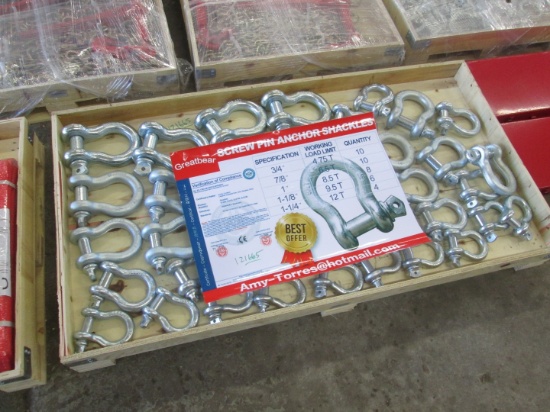 Great Bear Assorted Screw Pin Anchor Shackles