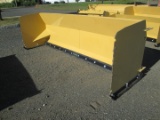 12' Snow Pusher With Rubber BOCE