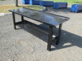 Steel Workbench With Shelf