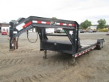 2008 PJ 25' Gooseneck Trailer