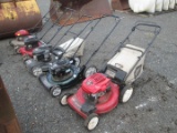 Quantity of (5) Push Mowers