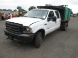 2002 Ford F-450 S/A Dump Truck
