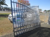 20' Bi-Parting Wrought Iron Gate