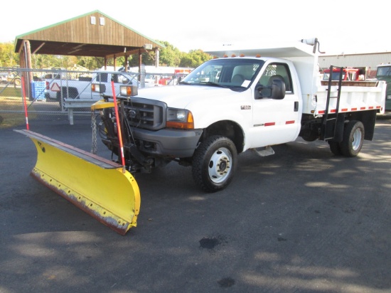 2001 Ford F-550 S/A Dump Truck