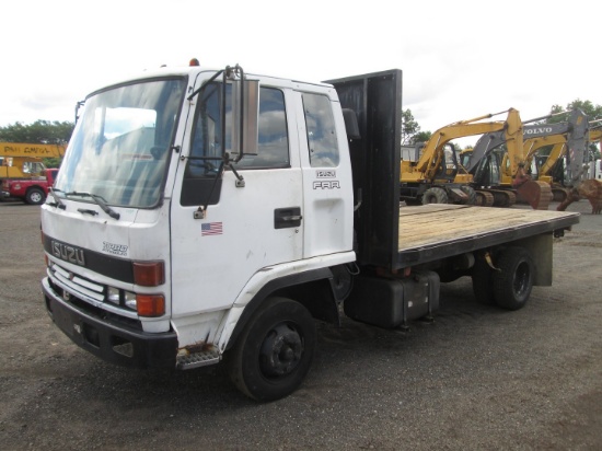 1998 Isuzu FRR Cabover Flatbed Truck