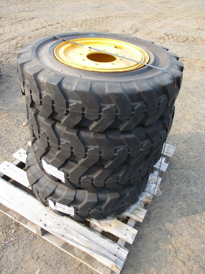 (4) Solideal 8.00-16 Snow Tires