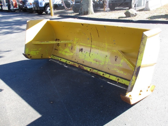 8' Pro-Tech Snow Pusher With Rubber BOCE
