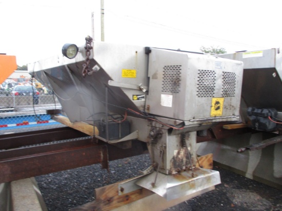 8' Fisher Stainless Steel Sand/Salt Spreader