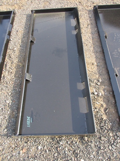 Skid Steer Blank Plate