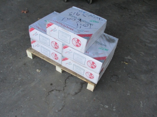 (5) Weldcote Metals Welding Wire Coils