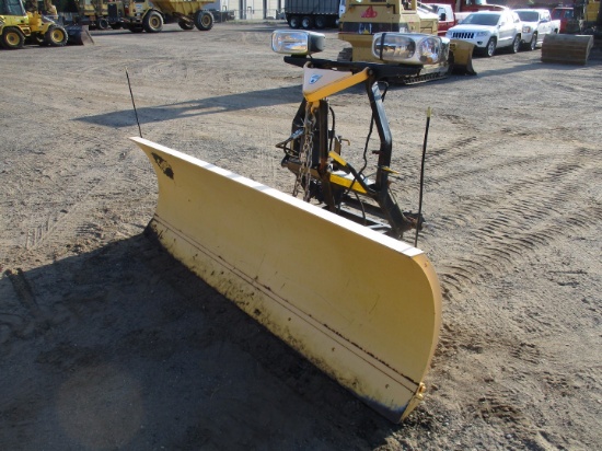 8' Fisher Minute Mount 2 Power Angle Snow Plow