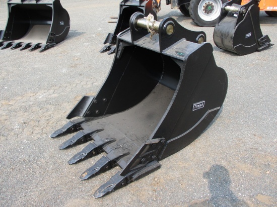 42" Excavator Bucket With Teeth