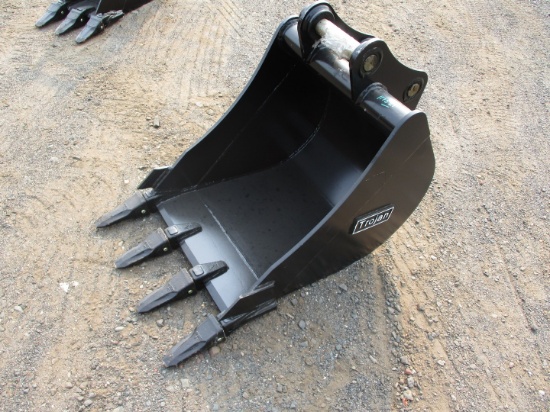 24" Excavator Bucket With Teeth