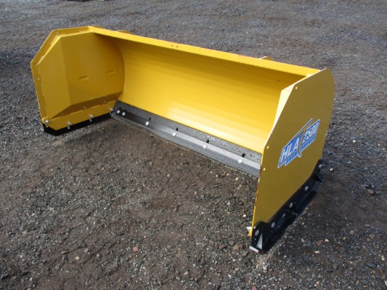 HLA 2500 6' Snow Pusher With Rubber BOCE