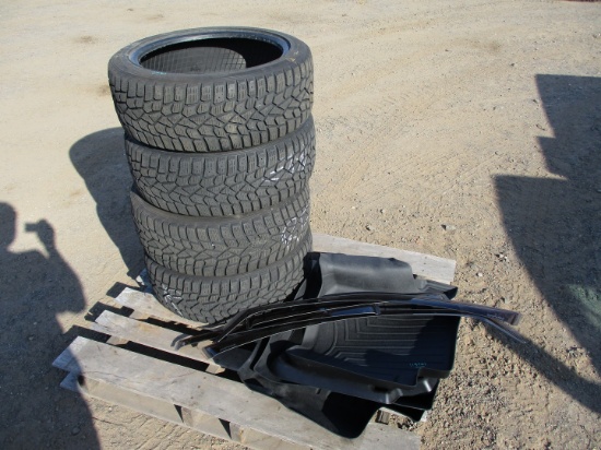 (4) Sumitomo 225/45R18 Tires,