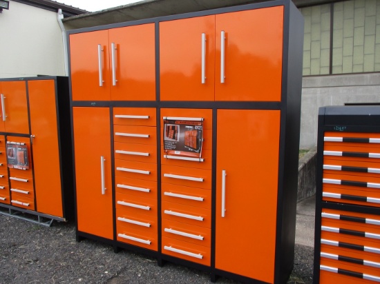 88" Multi Drawer/Cabinet Tool Chest