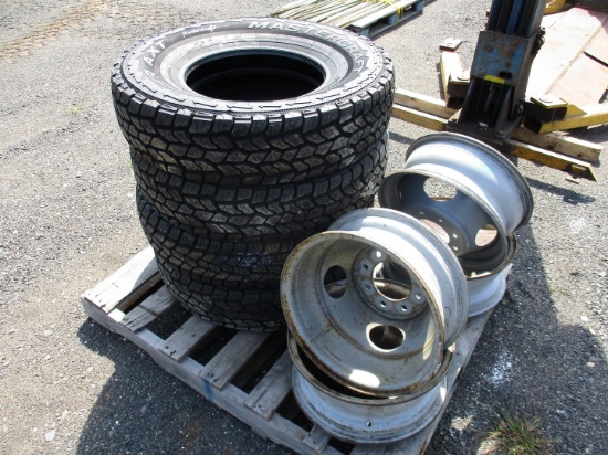 (4) MasterCraft 235/85R16 Tires