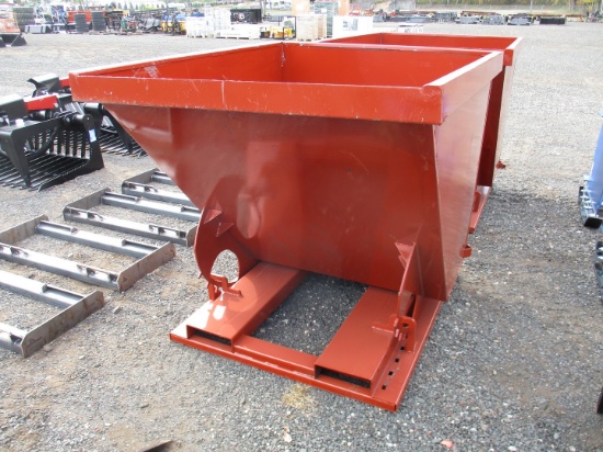 Self Dumping Trash Hopper