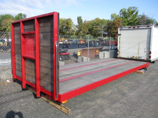 20' Flatbed Truck Body With Headboard