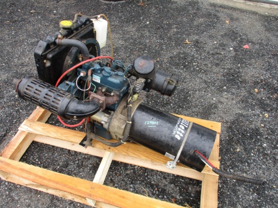 Kubota Z482-E 2 Cyl Diesel Engine