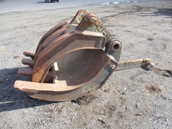 NYE 54" Excavator Grapple Attachment
