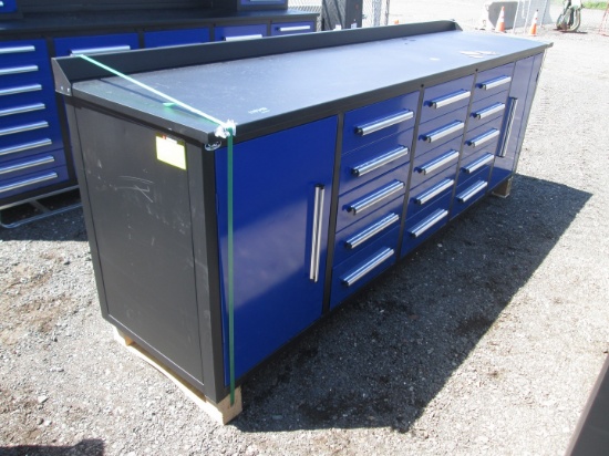 113" Steel Work Bench Cabinet