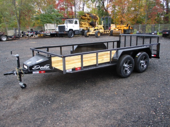 2021 Delta 235U614 T/A Utility Trailer