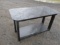 Steel Workbench With Shelf