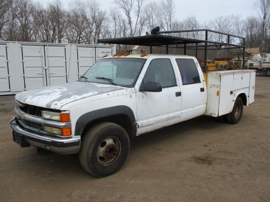 1999 Chevrolet 3500 Utility Body Truck