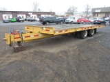 1987 Macon T/A Tilt Deck Trailer