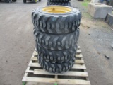 Loadmaxx Skid Steer Tires With Rims