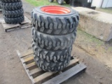 Loadmaxx Skid Steer Tires With Rims