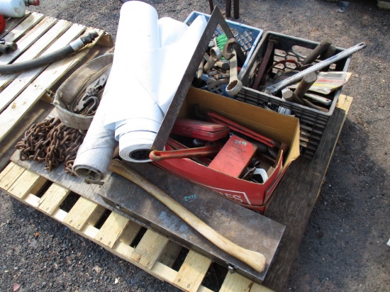 Assorted Chains and Tools