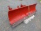8' Clamp-On Snow Plow With Rubber Edge