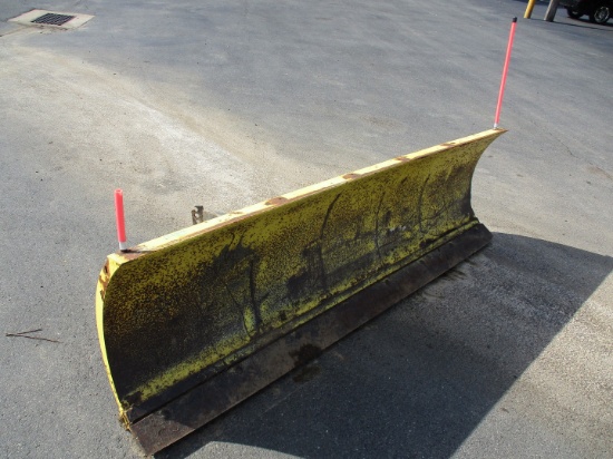 Fisher 8' Power Angle Snow Plow With BOCE