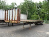 1986 Transglobal Industries 45' Hi Flat Trailer