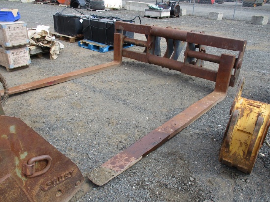Pemberton 96" Wheel Loader Forks