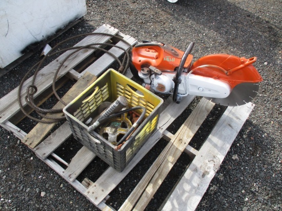 Stihl TS420 Gas Powered Cutoff Saw,