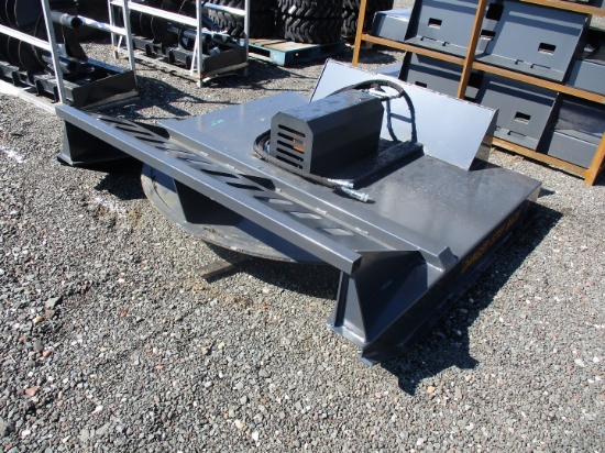 Wolverine 72" Brush Mower With Pushbar
