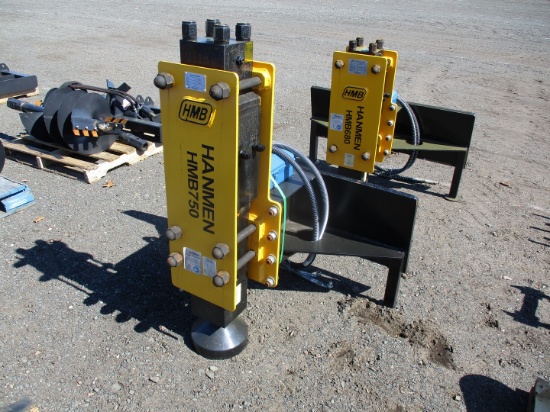 Hanmen HMB750 Hydraulic Post Driver