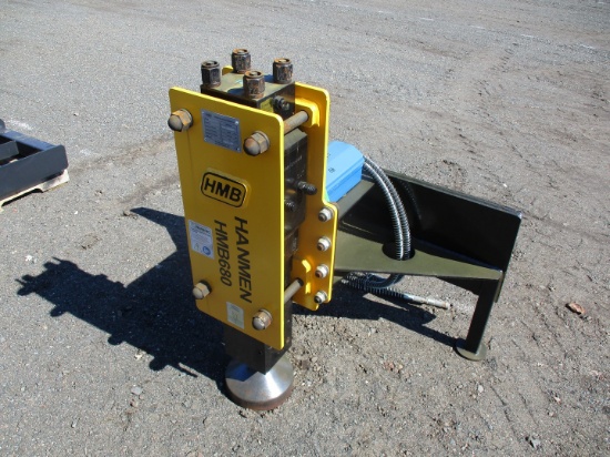 Hanmen HMB680 Hydraulic Post Driver