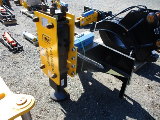 Hanmen HMB680 Hydraulic Post Driver