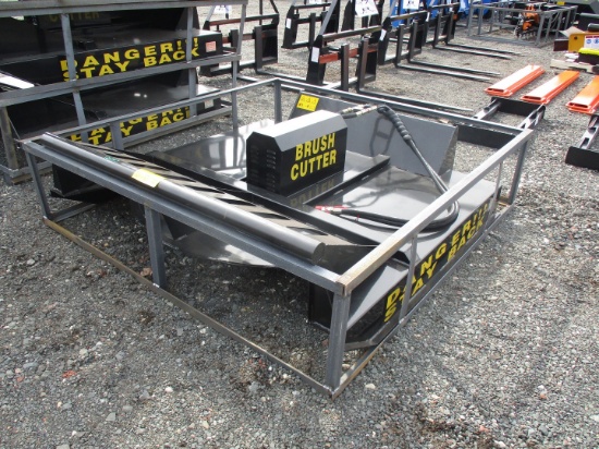 2021 Mower King 72" Brush Mower With Pushbar